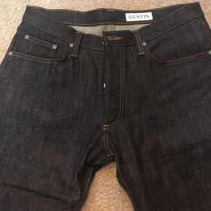 Gustin Slim Straight Jeans selvedge size 35